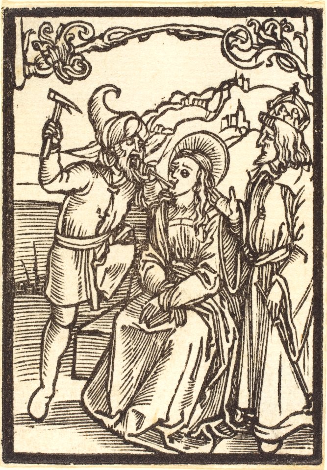 Albrecht Dürer - Saint Apollonia (NGA 1969.3.8)