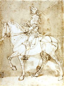 Albrecht Dürer - Knight on Horseback - WGA07072