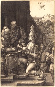 Albrecht Dürer - Pilate Washing His Hands (NGA 1943.3.3508)