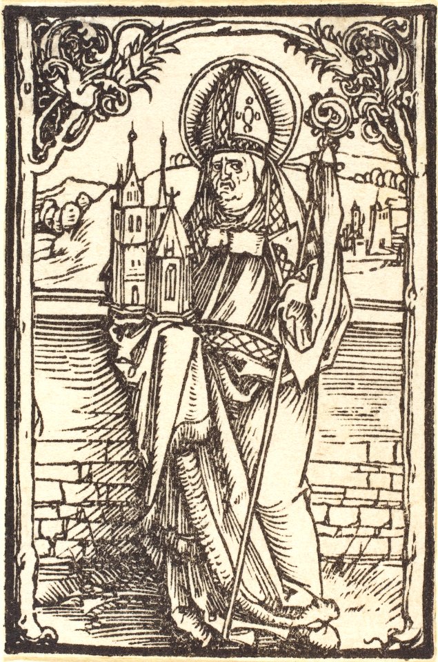 Albrecht Dürer - Saint Wolfgang (NGA 1969.3.7)