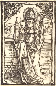 Albrecht Dürer - Saint Wolfgang (NGA 1969.3.7)