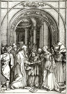 Albrecht Dürer - Mariage de la Vierge