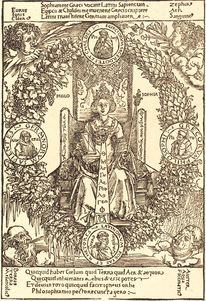 Albrecht Dürer - Philosophy (NGA 1944.2.94)
