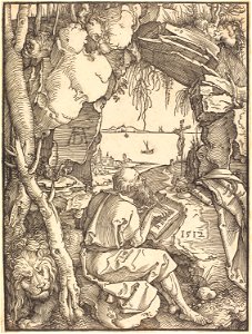 Albrecht Dürer - Saint Jerome in a Cave (NGA 1992.43.1)