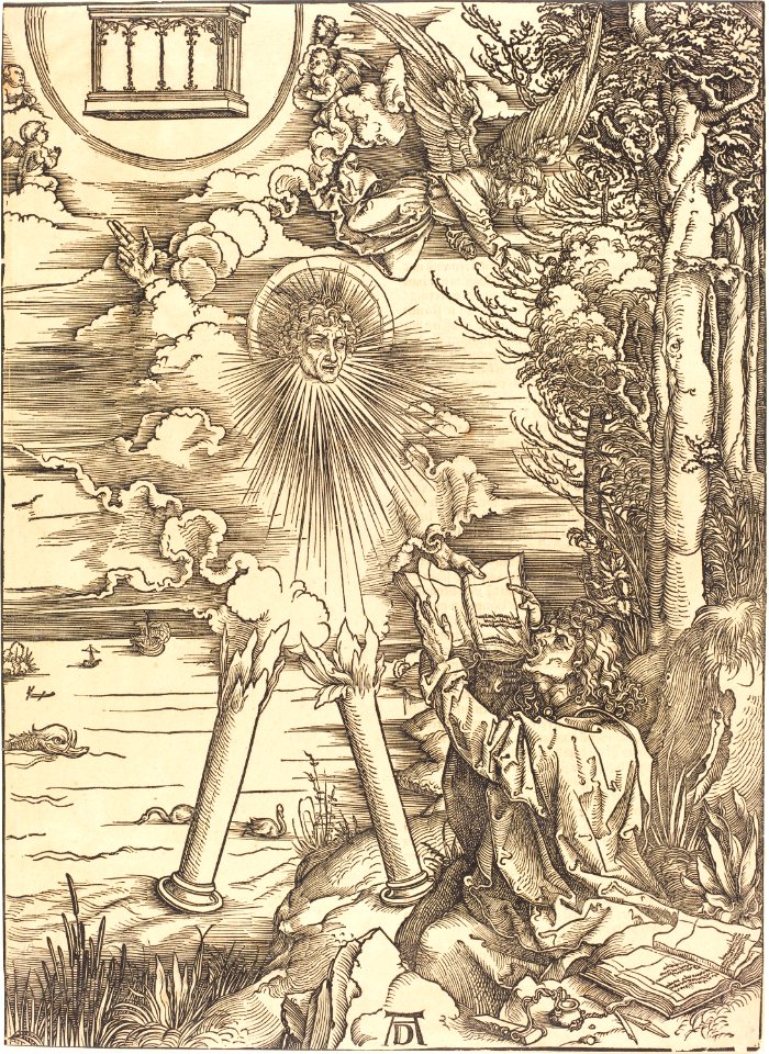 Albrecht Dürer - Saint John Devouring the Book (NGA 1941.3.9)