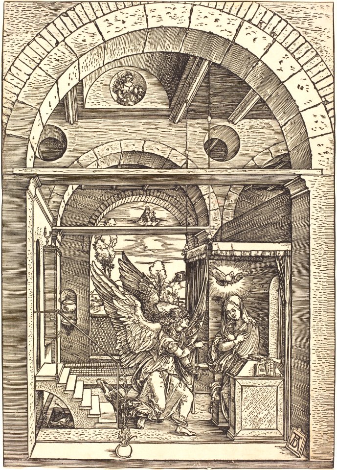 Albrecht Dürer - The Annunciation (NGA 1941.1.33)
