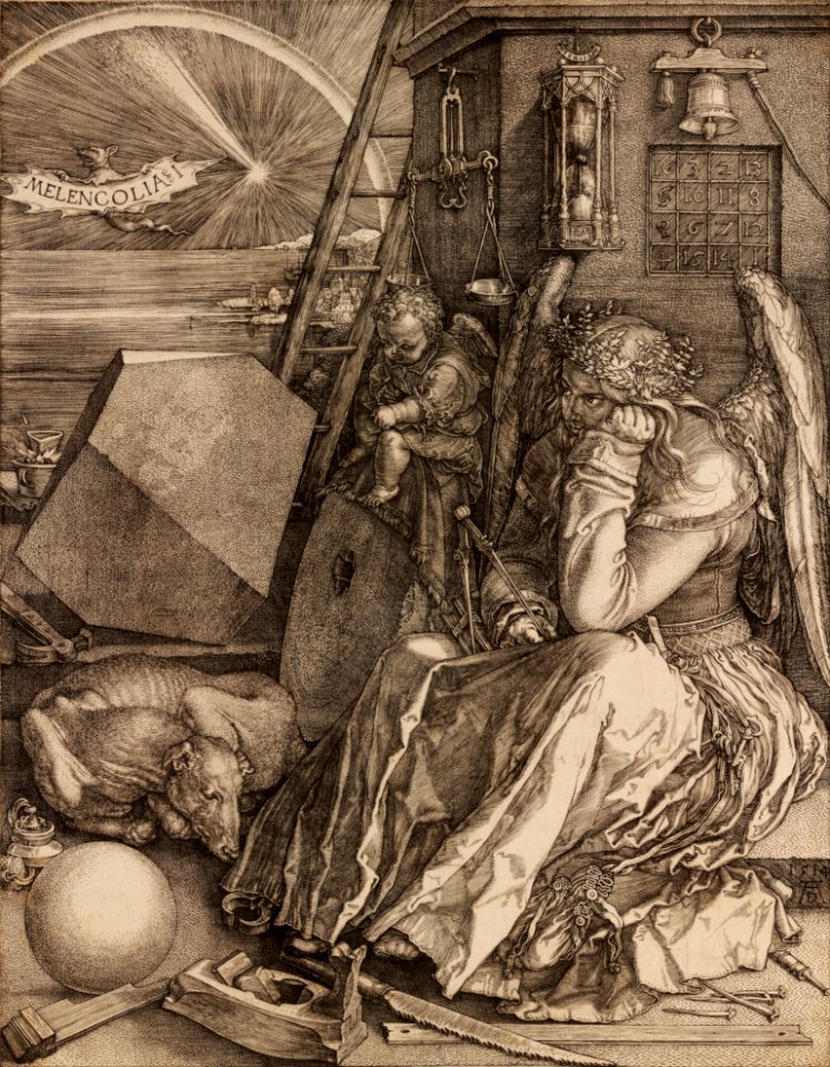 Albrecht Dürer - Melencolia I - Google Art Project