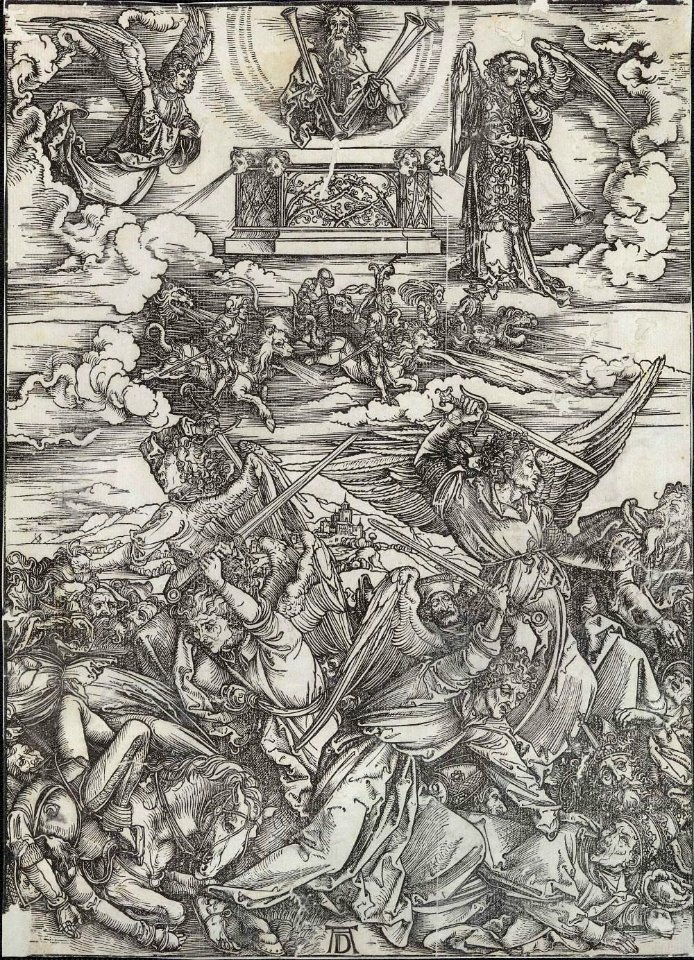 Albrecht Dürer - Os Quatro Anjos Vingadores