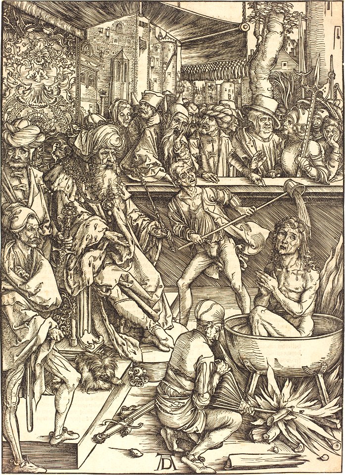Albrecht Dürer - The Martyrdom of Saint John (NGA 1971.39.2)