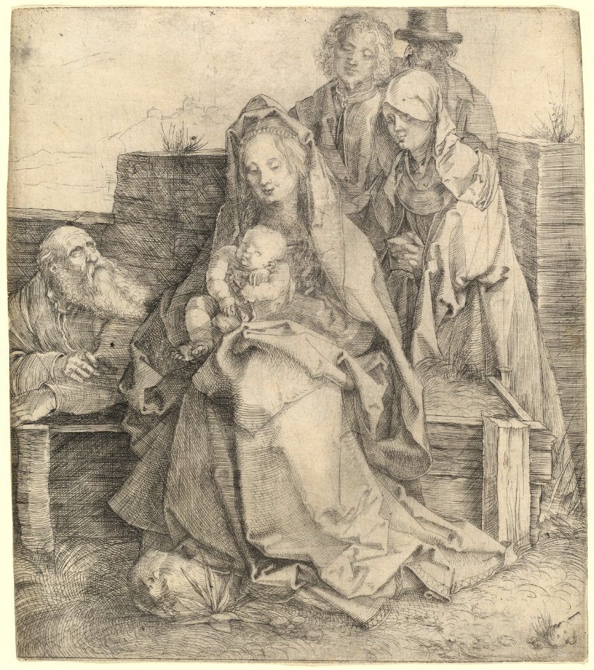 Albrecht Dürer - The Holy Family (NGA 1943.3.3517)