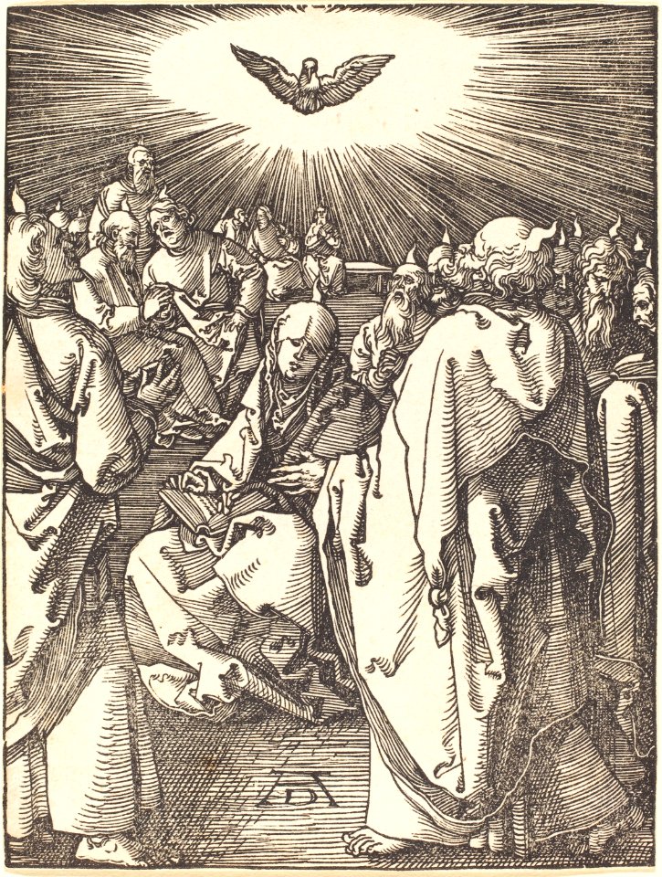 Albrecht Dürer - Pentecost (NGA 1943.3.3667)