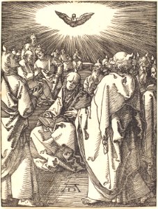 Albrecht Dürer - Pentecost (NGA 1943.3.3667)