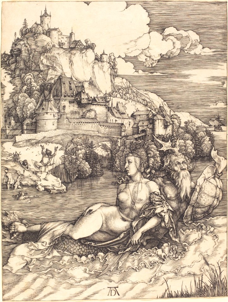 Albrecht Dürer - Sea Monster (Das Meerwunder) (NGA 1943.3.3483)