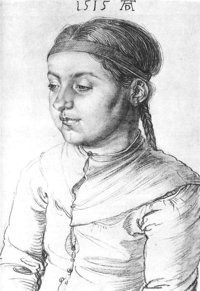 Albrecht Dürer - Portrait of a Girl - WGA7076