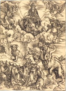 Albrecht Dürer - The Beast with Two Horns like a Lamb (NGA 1941.1.26)