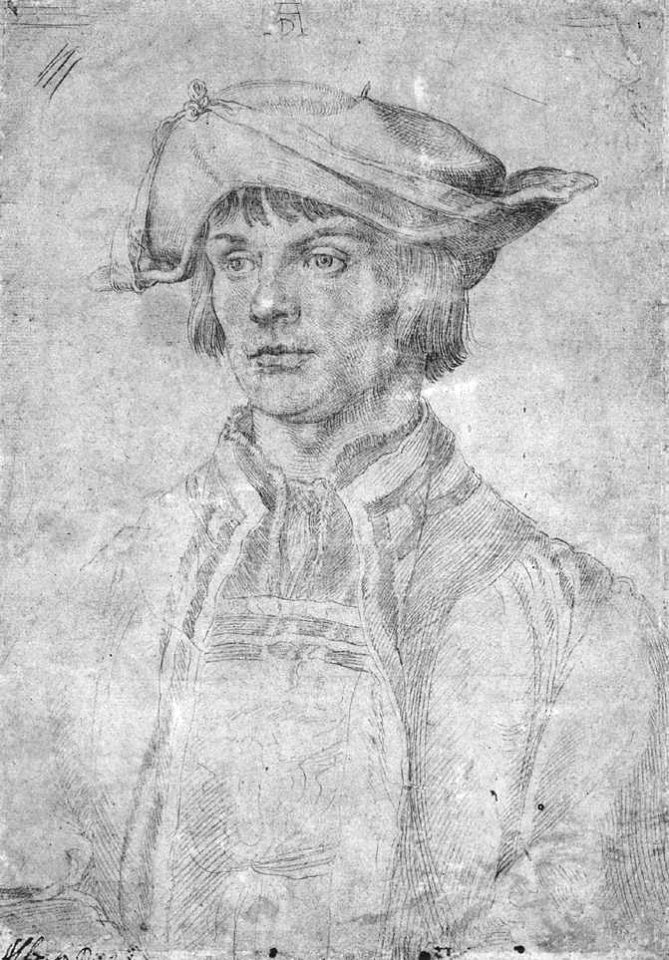 Albrecht Dürer - The Painter Lucas van Leyden - WGA07096