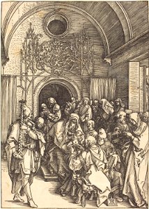 Albrecht Dürer - The Circumcision (NGA 1943.3.3584)