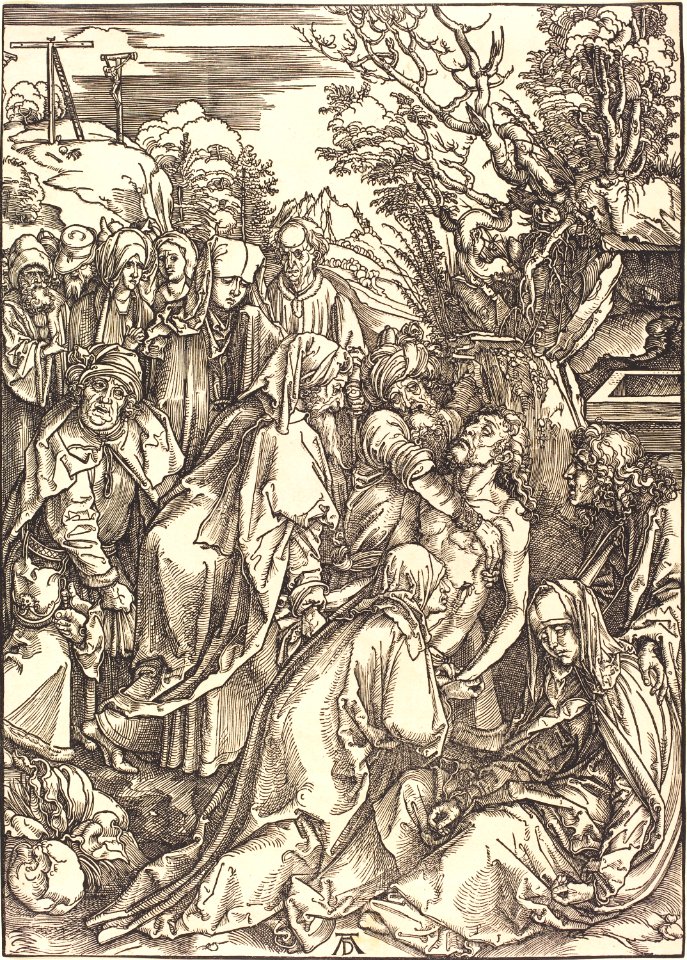 Albrecht Dürer - The Deposition (NGA 1943.3.3570)