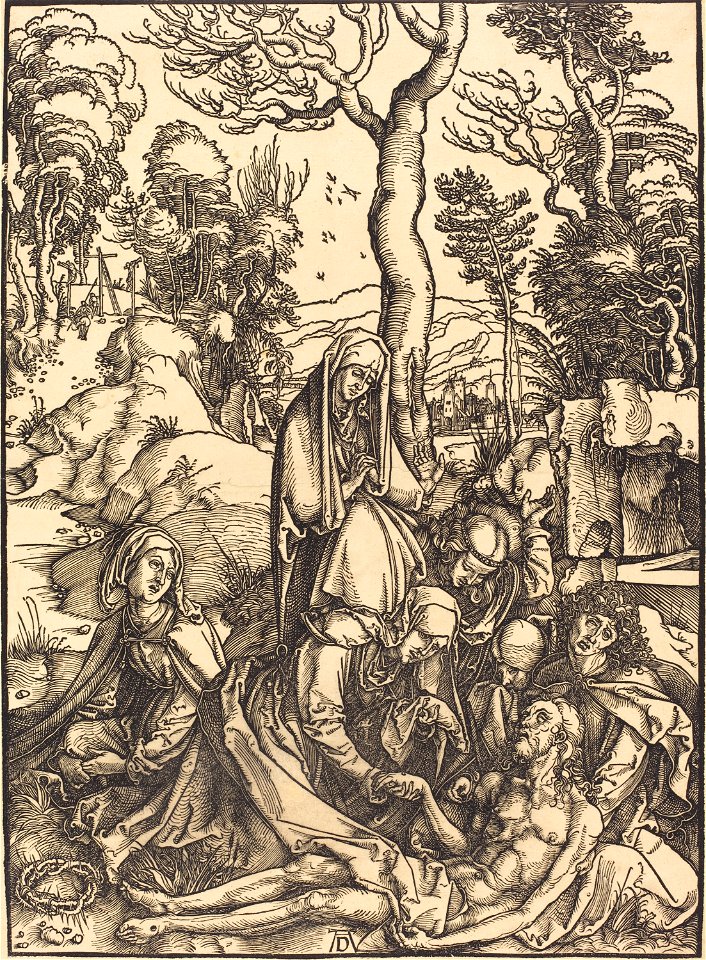 Albrecht Dürer - The Lamentation (NGA 1943.3.3622)