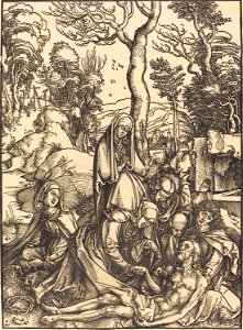Albrecht Dürer - The Lamentation (NGA 1943.3.3622)