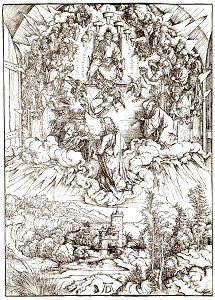 Albrecht Dürer - Saint John before God and the Elders - Google Art Project