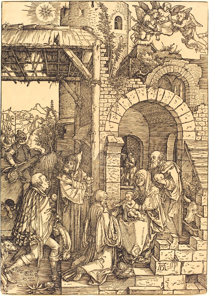 Albrecht Dürer - The Adoration of the Magi (NGA 1941.1.35)
