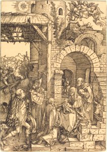 Albrecht Dürer - The Adoration of the Magi (NGA 1941.1.35)