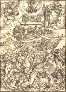 Albrecht Dürer - The Four Avenging Angels (NGA 1971.39.6)