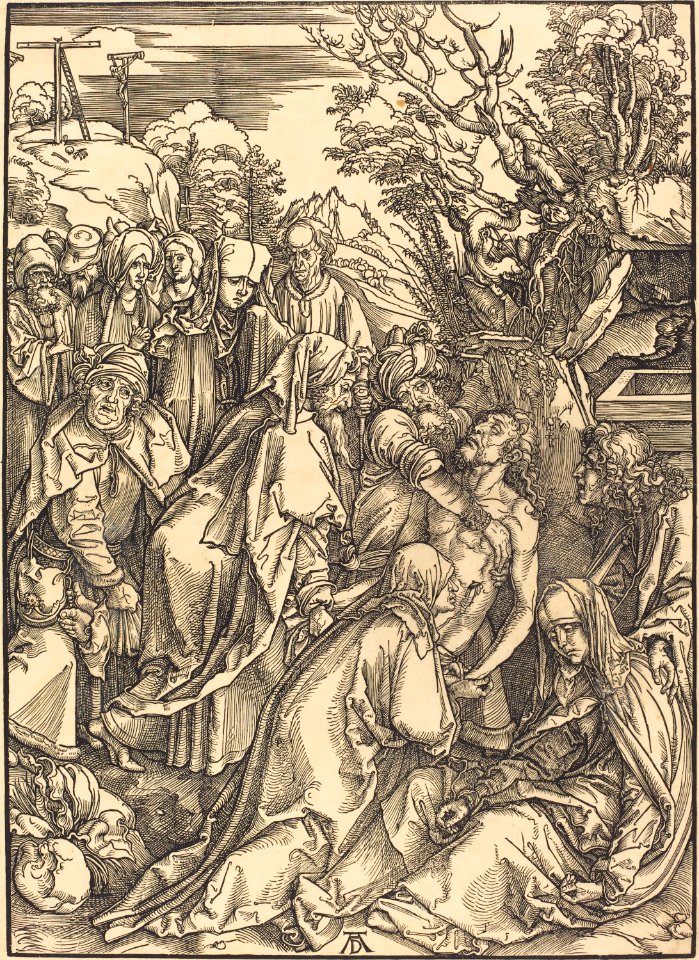 Albrecht Dürer - The Deposition (NGA 1943.3.3623)