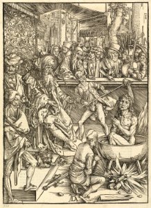 Albrecht Dürer - The Martyrdom of Saint John (NGA 2008.109.2)