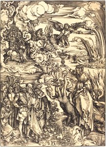 Albrecht Dürer - The Babylonian Whore (NGA 1943.3.3566)