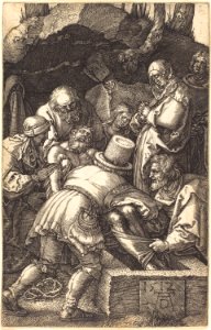 Albrecht Dürer - The Entombment (NGA 1943.3.3510)