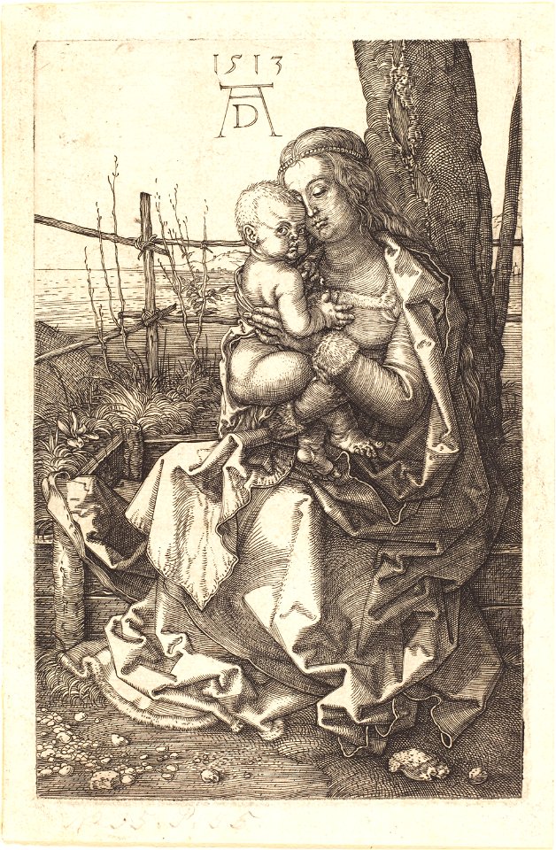 Albrecht Dürer - The Virgin and Child Seated by a Tree (NGA 1943.3.3518)