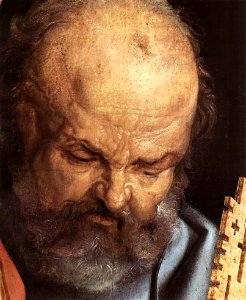 Albrecht Dürer - The Four Holy Men (detail) - WGA07027