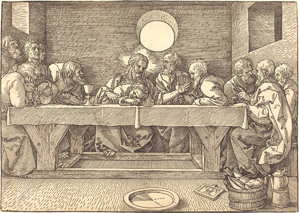 Albrecht Dürer - The Last Supper (NGA 1943.3.3688)