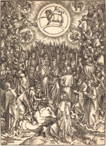Albrecht Dürer - The Adoration of the Lamb (NGA 1941.3.7)