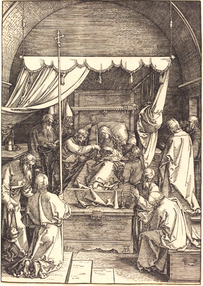 Albrecht Dürer - The Death of the Virgin (NGA 1943.3.3629)