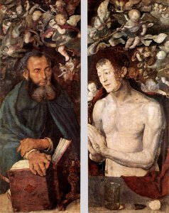 Albrecht Dürer - The Dresden Altarpiece (side wings) - WGA06916