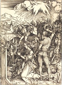 Albrecht Dürer - The Martyrdom of Saint Catherine (NGA 1959.16.6)