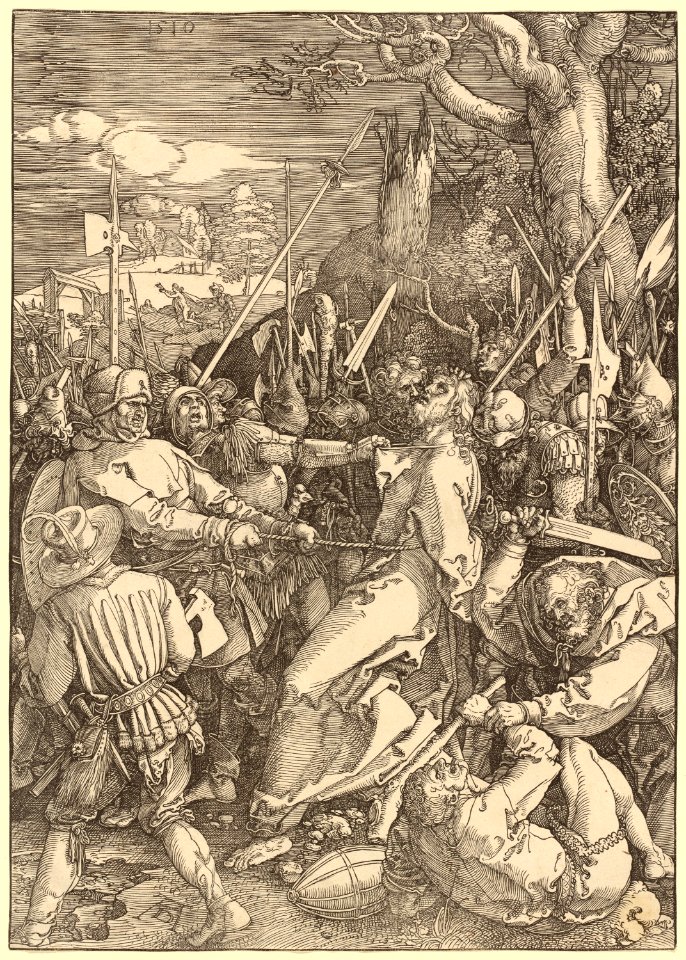 Albrecht Dürer - The Betrayal of Christ (NGA 1943.3.3626)