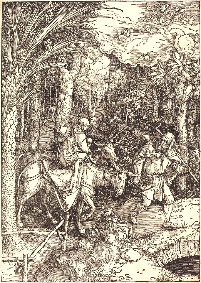 Albrecht Dürer - The Flight into Egypt (NGA 1943.3.3588)