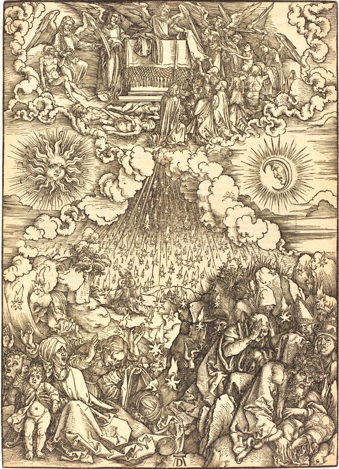 Albrecht Dürer - The Opening of the Fifth and Sixth Seals (NGA 1971.39.4)