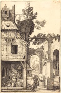 Albrecht Dürer - The Nativity (NGA 1949.1.19)