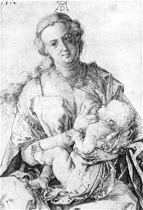 Albrecht Dürer - The Virgin Nursing the Child - WGA7071