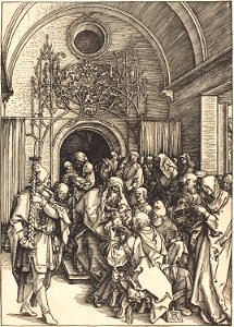 Albrecht Dürer - The Circumcision (NGA 1943.3.3585)