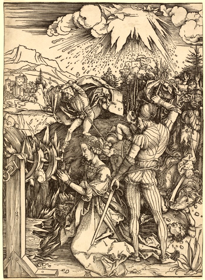Albrecht Dürer - The Martyrdom of Saint Catherine (NGA 1964.8.1791)
