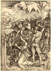 Albrecht Dürer - The Martyrdom of Saint Catherine (NGA 1964.8.1791)