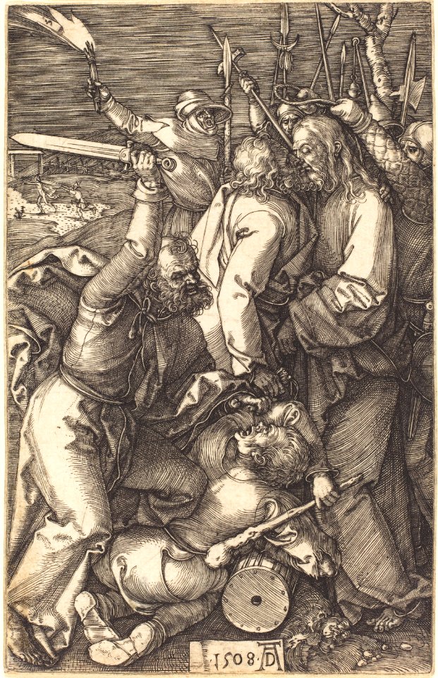 Albrecht Dürer - The Betrayal of Christ (NGA 1943.3.3500)