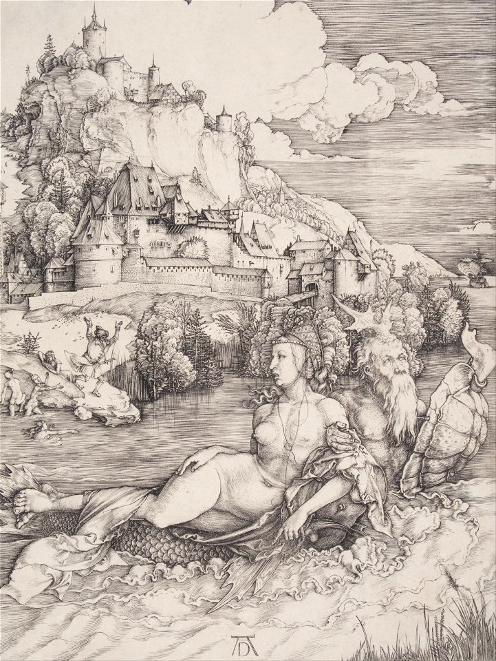 Albrecht Dürer - The Sea Monster - Google Art Project