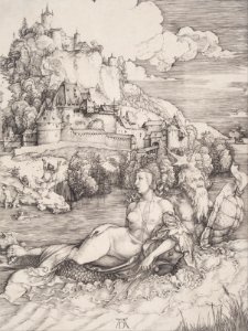 Albrecht Dürer - The Sea Monster - Google Art Project